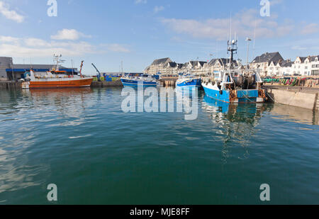 Hafen von La Turballe Bretagne Stockfoto