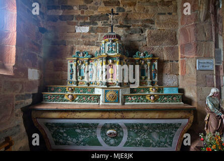 Kapelle Notre-Dame de Rocamadour in Camaret-sur-Mer Stockfoto