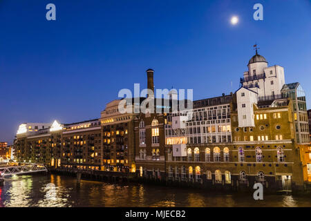 England, London, Southwark, Butlers Wharf Gebäude Stockfoto