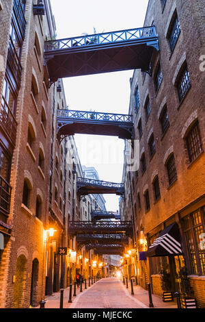 England, London, Southwark, Shad Thames Stockfoto