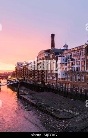 England, London, Southwark, Butlers Wharf Gebäude Stockfoto