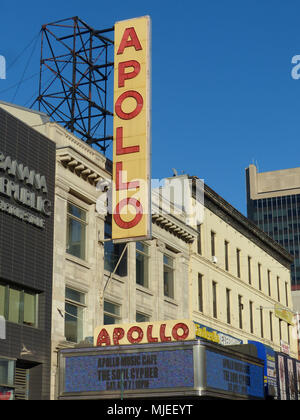 Das Apollo Theater in Harlem, New York City Stockfoto