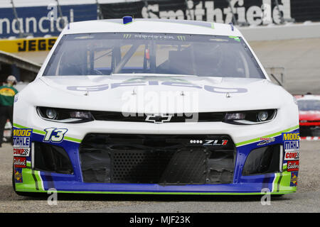 Dover, Delaware, USA. 5 Mai, 2018. Ty Dillon (13) bringt sein Auto durch die Garage während der Praxis für die AAA 400 Antrieb für Autismus in Dover International Speedway in Dover, Delaware. Quelle: Chris Owens Asp Inc/ASP/ZUMA Draht/Alamy leben Nachrichten Stockfoto