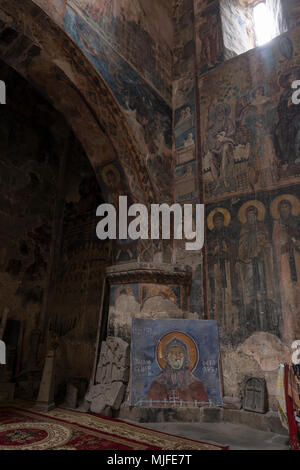 Innenraum der Akhtala Kloster in Armenien Stockfoto