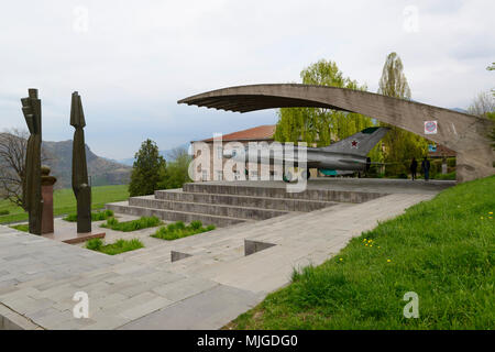 Die mikoyan Museum in Sanahin, Lori Provinz, Armenien. Stockfoto