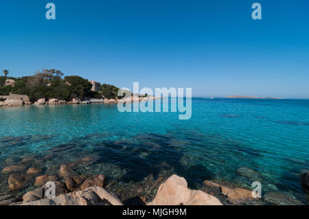 Capriccioli bay esmerald Kosten Sardinien Stockfoto