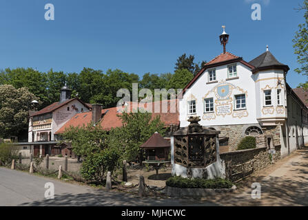 Gebäude des ehemaligen Klosters und heute Reiter Hof rettershof im Taunus, Hessen, Deutschland Stockfoto