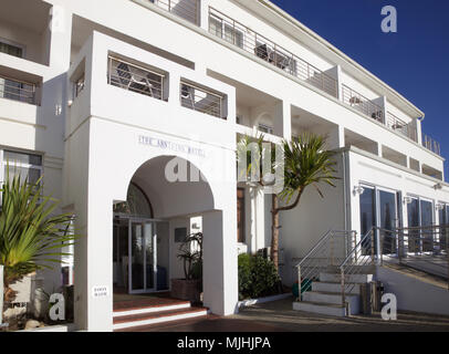 Äußere des Arniston Hotel Arniston, Südafrika; für ein Schiff, das aus dem 19. Jahrhundert zerstört wurde genannt Stockfoto