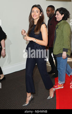 TV BAFTA-Nominierungen Pressekonferenz bei der BAFTA-Anreise mit: Michelle Keegan Wo: London, Vereinigtes Königreich, wenn: 04 Apr 2018 Credit: Lia Toby/WENN.com Stockfoto