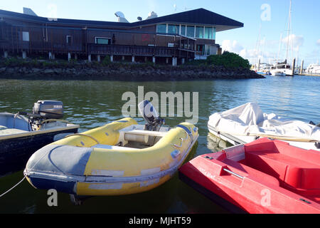 Angebote in der Marina in der Nähe des Salt House, Cairns, Queensland, Australien. Keine PR Stockfoto