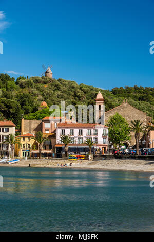 Collioure, Pyrénées-orientales, Frankreich Stockfoto