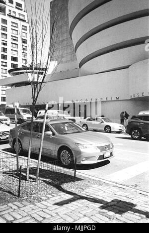 Solomon R. Guggenheim Museum, Fifth Avenue, New York City, Manhattan, Vereinigten Staaten von Amerika, USA Stockfoto