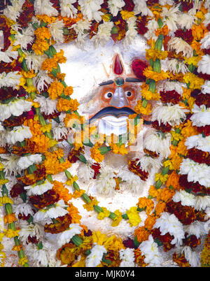 Hindu altar in Jaipur Stockfoto