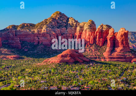 Sedona Airport Road blicken Stockfoto