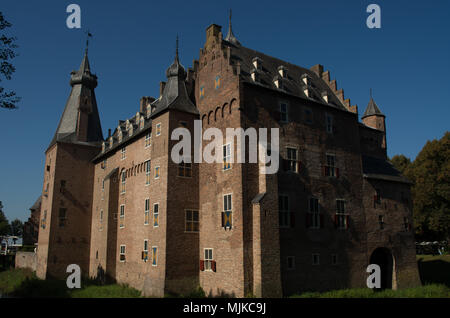 Alte Burg, Niederlande Doorwerth Stockfoto