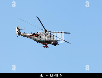 Der tschechischen Luftwaffe Hubschrauber Biggin Hill Airshow Stockfoto