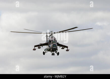 Der tschechischen Luftwaffe Hubschrauber Biggin Hill Airshow Stockfoto