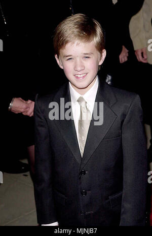 12 Okt 2000, Los Angeles, Kalifornien, USA --- Ursprüngliche Bildunterschrift: Sie zahlen uns Premiere war an der Akademie der Motion Picture in Los Angeles statt. - - -' Tsuni/- "Haley Joel Osment Haley Joel Osment Stockfoto