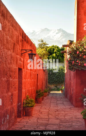 Kloster Santa Catalina in Arequipa (Peru) Stockfoto