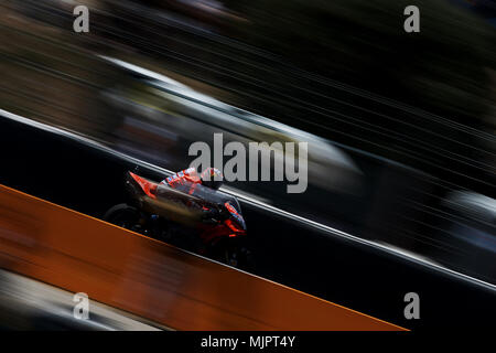 Andrea Dovizioso (4) von Italien und Ducati Team während des Qualifying der Gran Premio Red Bull von Spanien, Circuit von Jerez - Angel Nieto, Jerez de la Frontera, Spanien. Samstag, 04 Mai, 2018. Stockfoto