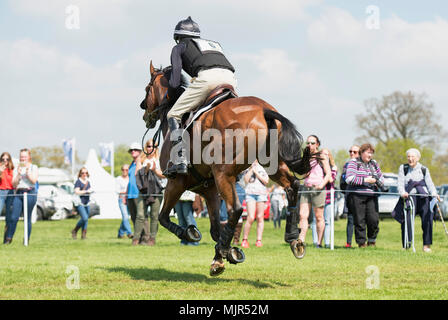 Gloucestershire, UK, 6. Mai 2018. Badminton Horse Trials 2018 Credit: Julie Priestley/Alamy leben Nachrichten Stockfoto