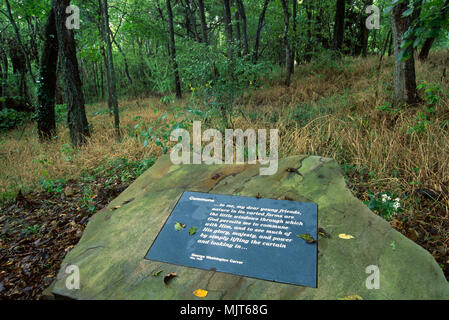 Carver Trail, George Washington Carver National Monument, Missouri Stockfoto