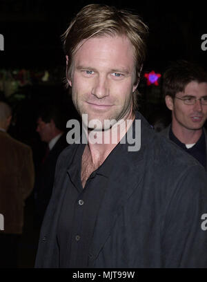 Jan 09, 2001; Los Angeles, CA, USA; die Verpfändung 1 ere wurde an der Egyptian Theatre in Los Angeles Eckhart Aaron. 05. jpgEckhart. Aaron. 05 Veranstaltung in Hollywood Leben - Kalifornien, Red Carpet Event, Vertikal, USA, Filmindustrie, Prominente, Fotografie, Bestof, Kunst, Kultur und Unterhaltung, Topix Celebrities Fashion / vom roten Teppich -1994-2000, eine Person, Vertikal, Besten, Hollywood Leben, Event in Hollywood Leben - Kalifornien, Roter Teppich und backstage, USA, Film, Stars, Film Stars, TV Stars, Musik, Promis, Fotografie, Bestof, Kunst Kultur und Unterhaltung Stockfoto