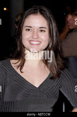 November 06, 2000, Los Angeles, CA, USA; "Red Planet 1e' wurde auf dem Westwood Village Theater in Los Angeles Danica McKellar Danica McKellar.. 10. JPGMcKellar. Danica. 10 Veranstaltung in Hollywood Leben - Kalifornien, Red Carpet Event, Vertikal, USA, Filmindustrie, Prominente, Fotografie, Bestof, Kunst, Kultur und Unterhaltung, Topix Celebrities Fashion / vom roten Teppich -1994-2000, eine Person, Vertikal, Besten, Hollywood Leben, Event in Hollywood Leben - Kalifornien, Roter Teppich und backstage, USA, Film, Stars, Film Stars, TV Stars, Musik, Promis, Fotografie, Beste gehalten Stockfoto