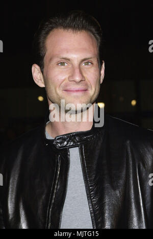 November 13, 2000, Los Angeles, CA, USA; Der 6. Tag 1 ere wurde an der Mann Theater in Westwood Village - Los Angeles Slatter. Christian.01A. JPGSlatter. Christian.01 Eine Veranstaltung in Hollywood Leben - Kalifornien, Red Carpet Event, Vertikal, USA, Filmindustrie, Prominente, Fotografie, Bestof, Kunst, Kultur und Unterhaltung, Topix Celebrities Fashion / vom roten Teppich -1994-2000, eine Person, Vertikal, Besten, Hollywood Leben, Event in Hollywood Leben - Kalifornien, Roter Teppich und backstage, USA, Film, Stars, Film Stars, TV Stars, Musik, Promis, Fotografie, Bestof, Kunst Stockfoto