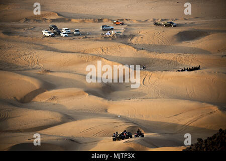 Wüste Spaß in Saudi-Arabien Stockfoto