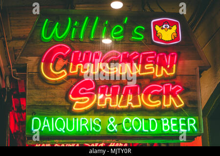 Willie's Chicken Shack New Orleans LA Stockfoto