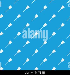 Swatter Muster nahtlose Vektor blau Stock Vektor