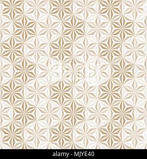 Japanische Muster Vektor. Gold geometrischen Hintergrund für das Deckblatt Design, Vorlage, Hintergrund, Poster. Stock Vektor