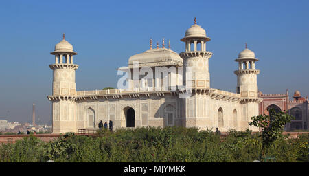"Baby Taj" mausoleum in Agra - einen Entwurf des berühmten Taj Mahal. Stockfoto