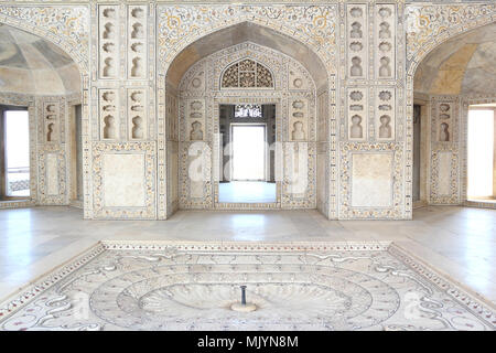 Marmorpalais in Indien Stockfoto