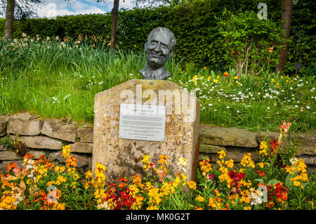 Shrewsbury die Dingle Park. Percy Werfer Memorial. Stockfoto