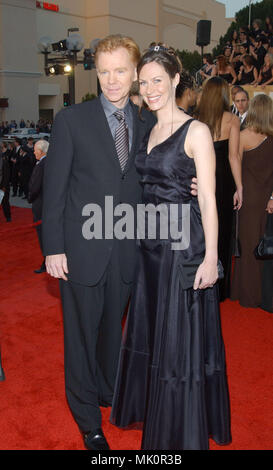 David Caruso und seine Frau Margaret am 29 People's Choice Awards auf der Pasadena Civic Auditorium in Pasadena, CA, 12. Januar 2003. - CarusoDavid frau 01.JPG - CarusoDavid Frau 01. JPGCarusoDavid Frau 01 Veranstaltung in Hollywood Leben - Kalifornien, Red Carpet Event, Vertikal, USA, Filmindustrie, Prominente, Fotografie, Bestof, Kunst, Kultur und Unterhaltung, Topix Celebrities Fashion / vom roten Teppich-, Vertikal, Besten, Hollywood Leben, Event in Hollywood Leben - Kalifornien, Roter Teppich, USA, Filmindustrie, Prominente, Film celebritie Stockfoto