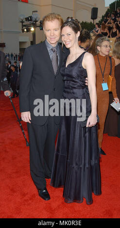 David Caruso und seine Frau Margaret am 29 People's Choice Awards auf der Pasadena Civic Auditorium in Pasadena, CA, 12. Januar 2003. - CarusoDavid frau 02.JPG - CarusoDavid Frau 02. JPGCarusoDavid Frau 02 Veranstaltung in Hollywood Leben - Kalifornien, Red Carpet Event, Vertikal, USA, Filmindustrie, Prominente, Fotografie, Bestof, Kunst, Kultur und Unterhaltung, Topix Celebrities Fashion / vom roten Teppich-, Vertikal, Besten, Hollywood Leben, Event in Hollywood Leben - Kalifornien, Roter Teppich, USA, Filmindustrie, Prominente, Film celebriti Stockfoto