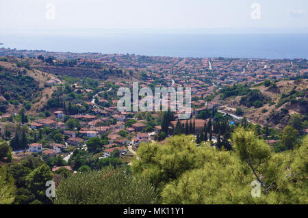 Nikiti Dorf in Halbinsel Sithonia Chalkidiki Griechenland Stockfoto