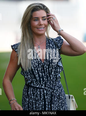 Mansfield Town FC CEO Carolyn Radford während der Sky Bet Liga 2 Übereinstimmung zwischen Mansfield Town und Crawley Town an der ein Anruf Stadion in Mansfield gesehen. 05. Mai 2018 Stockfoto