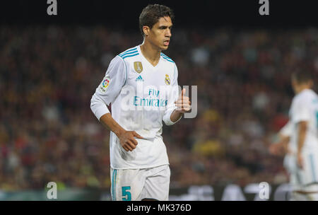 Raphael Varane Von Real Madrid Im Viertel Der Uefa Champions League Finale 1 Bein Ubereinstimmung Zwischen Juventus 0 3 Real Madrid Bei Der Allianz Stadion Am 3 April 2018 In Turin Italien