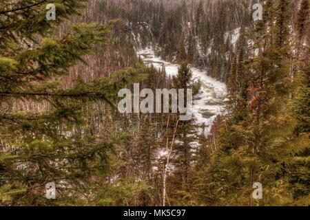 Richter C.R Magney State Park ist ein State Park weniger populär in Minnesota aufgrund seiner isolierten Lage Stockfoto