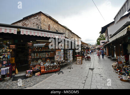 Sarajevo alte Basar, Bascarsija, Bosnien Stockfoto