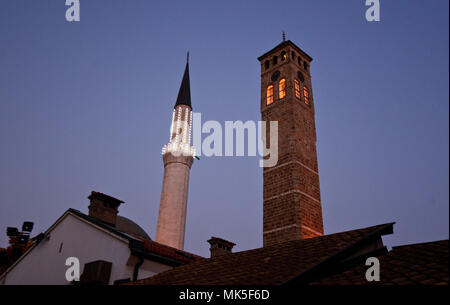 Die Gazi-husrev-Beg Moschee, Sarajevo Stockfoto