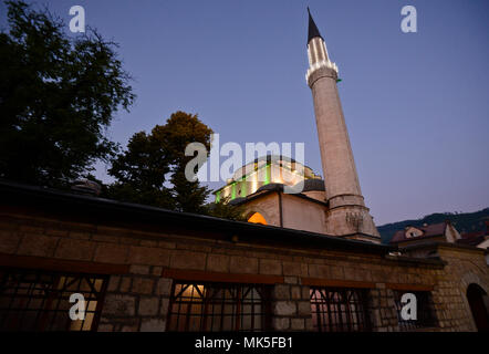 Die Gazi-husrev-Beg Moschee, Sarajevo Stockfoto