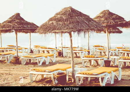 Main Beach in Agadir Stadt an der Küste des Atlantischen Ozeans. Marokko entfernt. Stockfoto