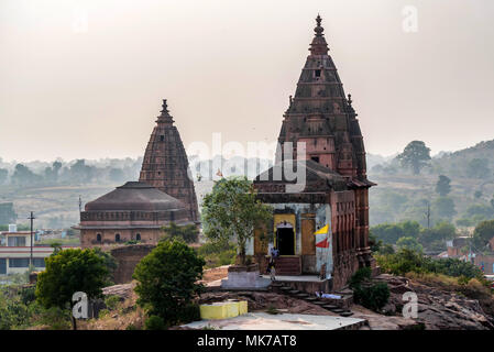 Chaturbhuj Tempels in Orchha, Indien Stockfoto