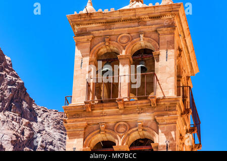 Glockenturm des Katharinenklosters, Ägypten Stockfoto