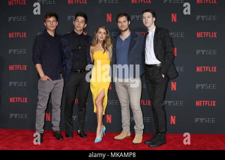 Los Angeles, CA, USA. 6. Mai, 2018. 13 Gründe warum Darsteller, Anne Winter in der Ankunftshalle für Netflix#FYSEE Kick-Off-Veranstaltung, Raleigh Studios, Los Angeles, CA 6. Mai 2018. Credit: Priscilla Grant/Everett Collection/Alamy leben Nachrichten Stockfoto