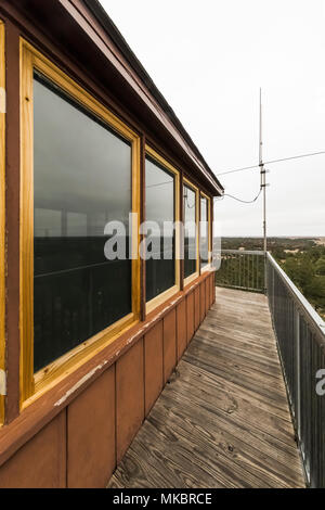 Scott Fire lookout in Nebraska National Forest innerhalb der Nebraska Sandhills region, USA Stockfoto